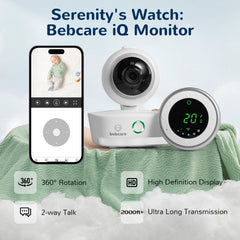 1080P Pan-Tilt Baby Monitor with Audio Unit
