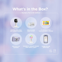 WiFi Baby Monitor with 5-Inch Touchscreen Camera