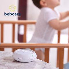 Audio Baby Monitor – Breathing Sensor, Night Light, White Noise, 2000 ft Range